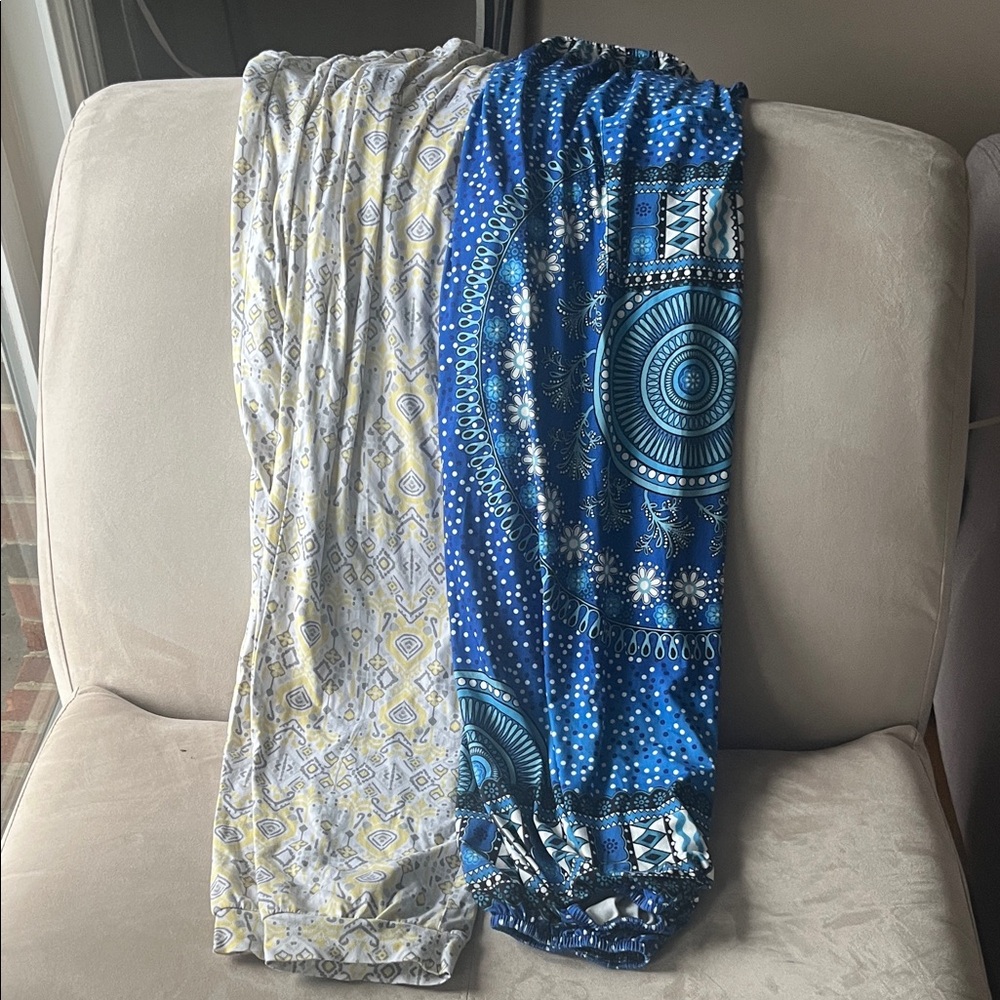 Super fun women's palazzo pants (worn once on a cruise!)